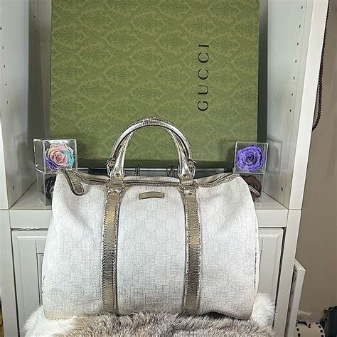 vintage gucci joy boston bag|Gucci microguccissima Boston bag.